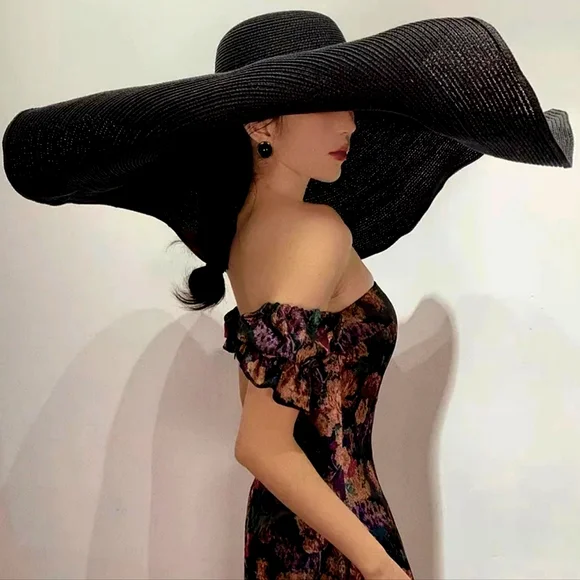 Beloved Millinery | Accessories | Stunning Classy Super Wide 